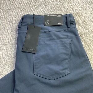 Cuts AO 5 Pocket Pants Iron Navy Slim Fit Mens 34 x 32 (Actual 36 x 30) NWT